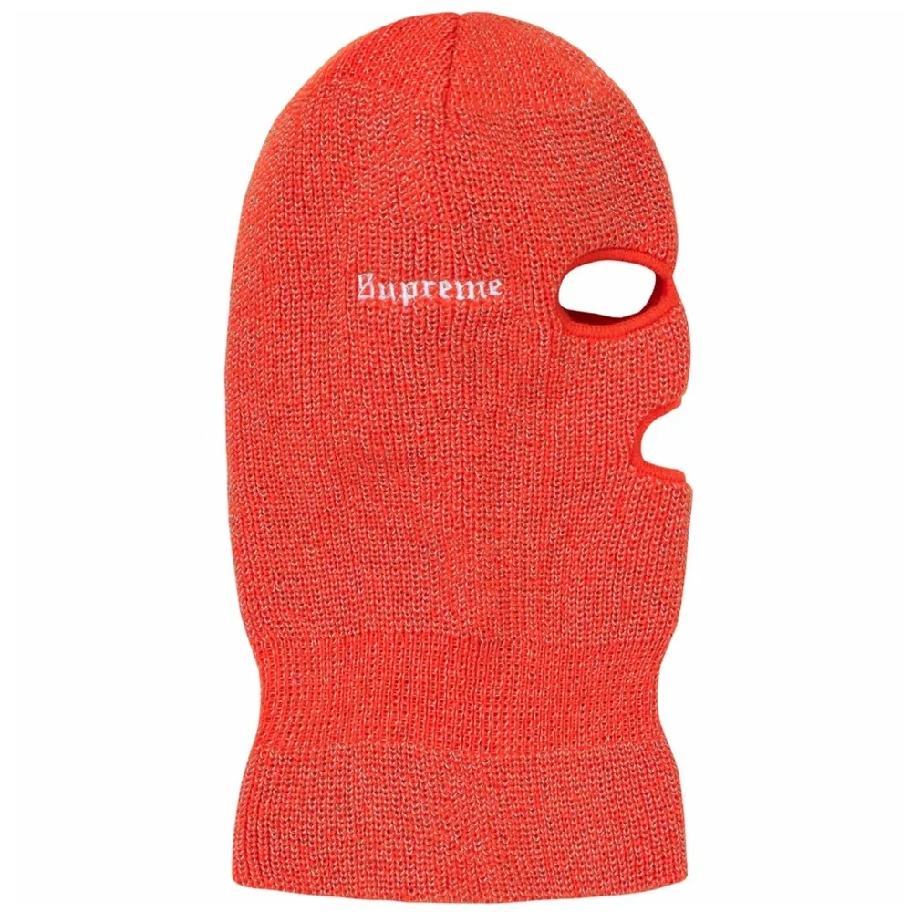 SUPREME ORANGE REFLECTIVE BALACLAVA
